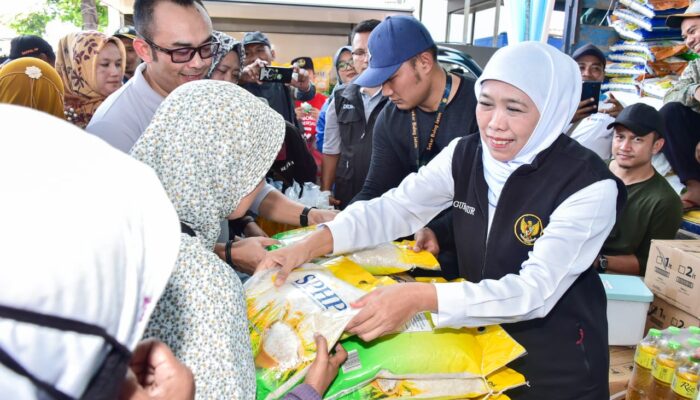 Kendalikan Inflasi, Gubernur Khofifah Terus Gelar Pasar Murah di Berbagai Daerah