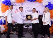Kantor Baru Bank Lampung KCP Panaragan Jaya diresmikan oleh Pj Bupati Tubaba.