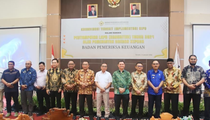 Ketua BPK Apresiasi Pemkab Halsel Atas Pengelolaan Keuangan Terbaik